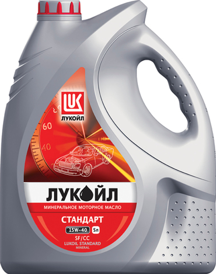 Моторное масло Лукойл стандарт 15w40 5л