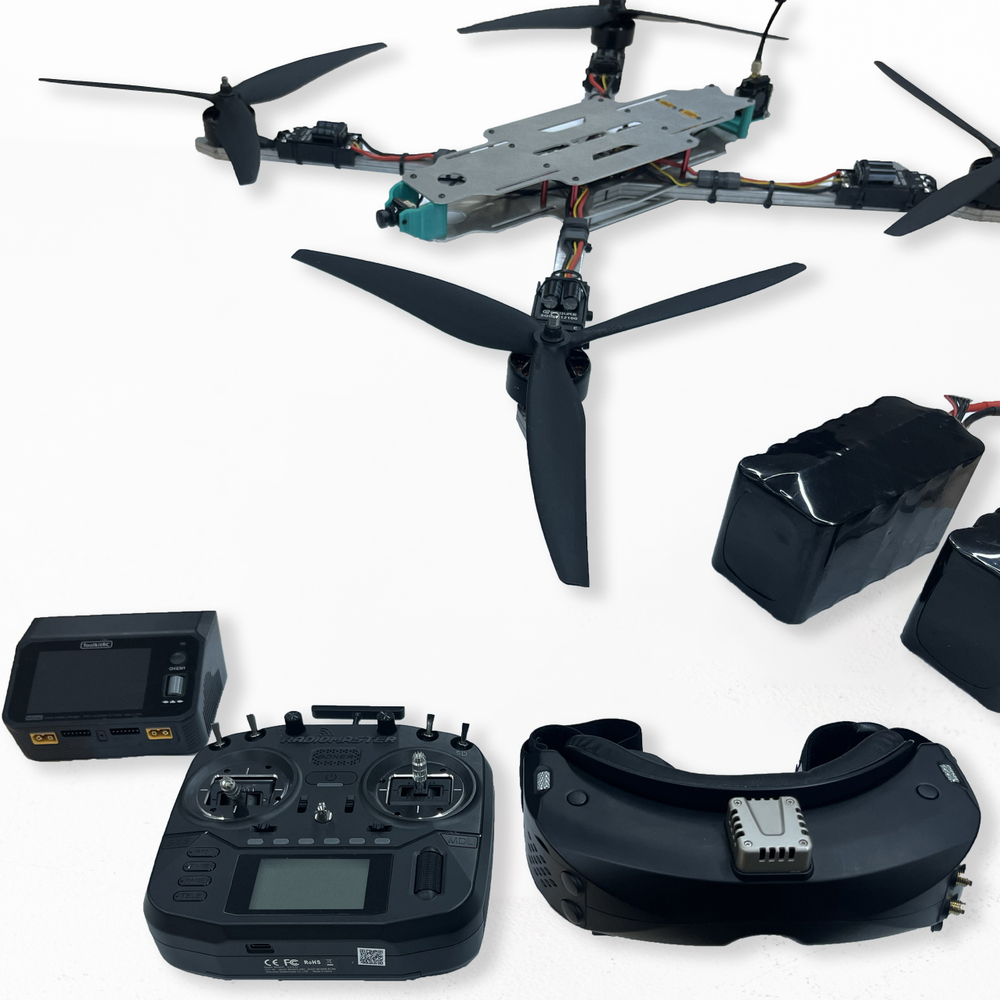 FPV‑дрон 15 дюймов в комплекте с оборудованием для мишени СТРЕКОЗА