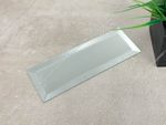 Торцевой элемент для стеклоблока, 187x72x4 - Зеркало матовый