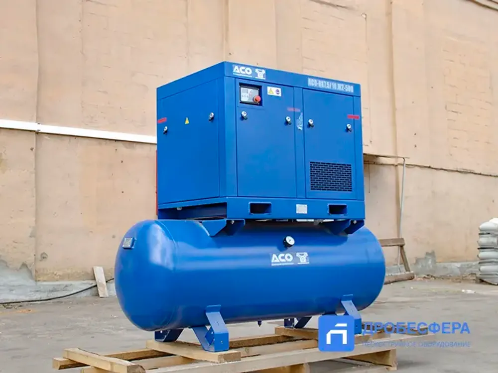 Винтовой компрессор АСО-ВК 7,5/10М2-500 BAOSI YNT46A