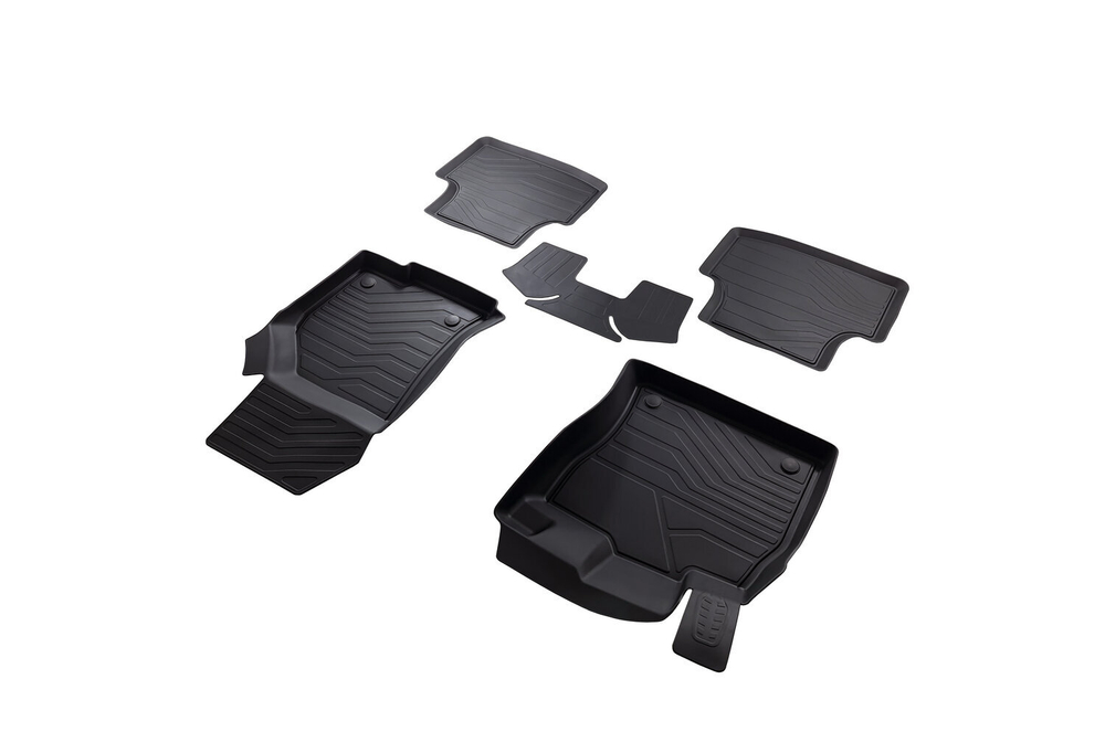 Коврики резиновые в салон 3D LUX для Skoda Octavia-A7 / A8 (2013-) SRTK.3D.SK.OCTAV.13G.02X55