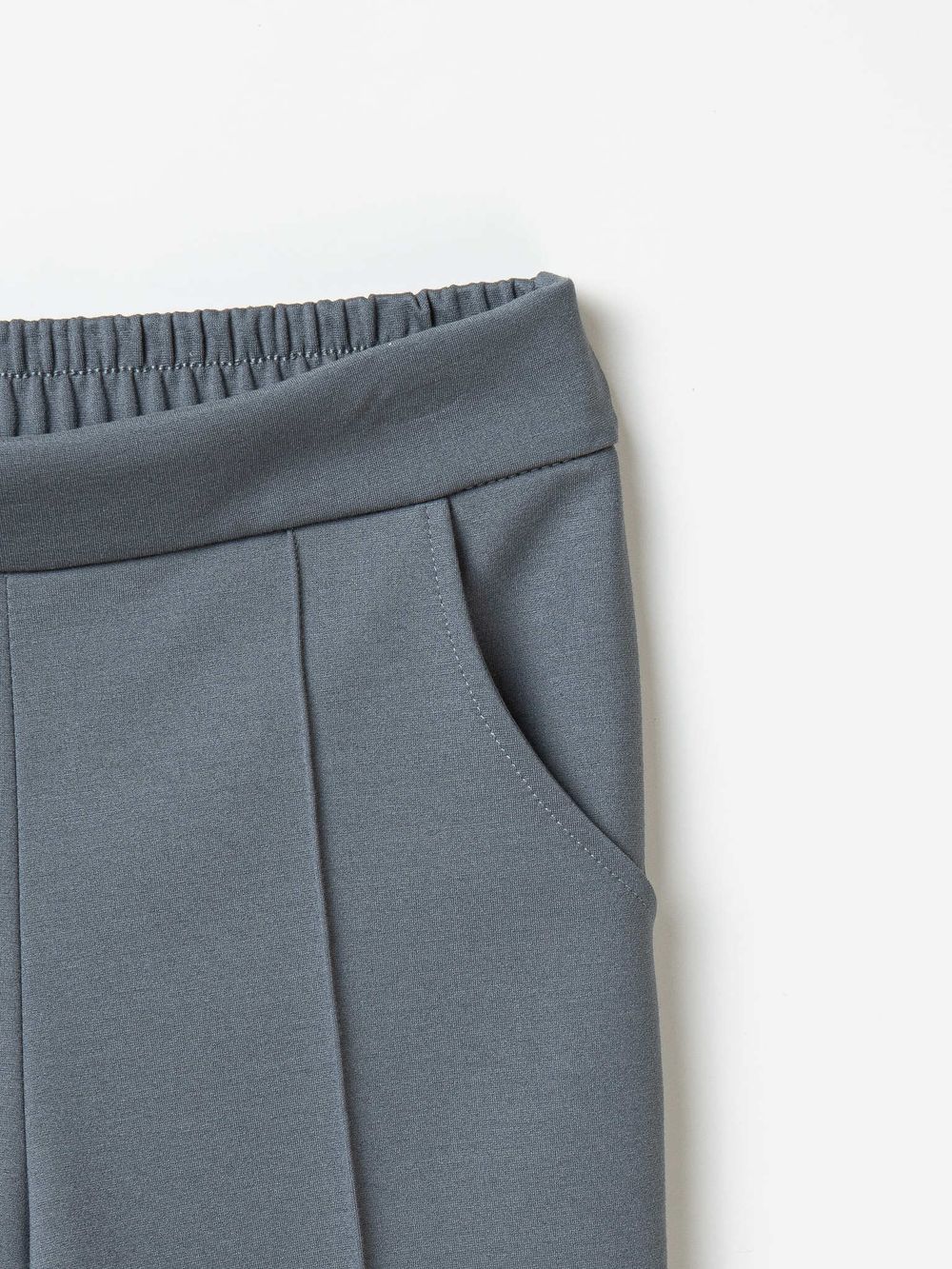 Брюки зауженные "Серые" для девочки 7+