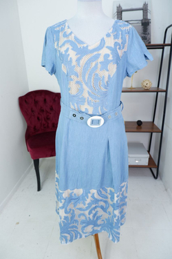 Платье Anex летнее хлопковое 46-48 размер