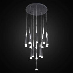 Citilux Вегас CL227161 LED Люстра каскадная Чёрная
