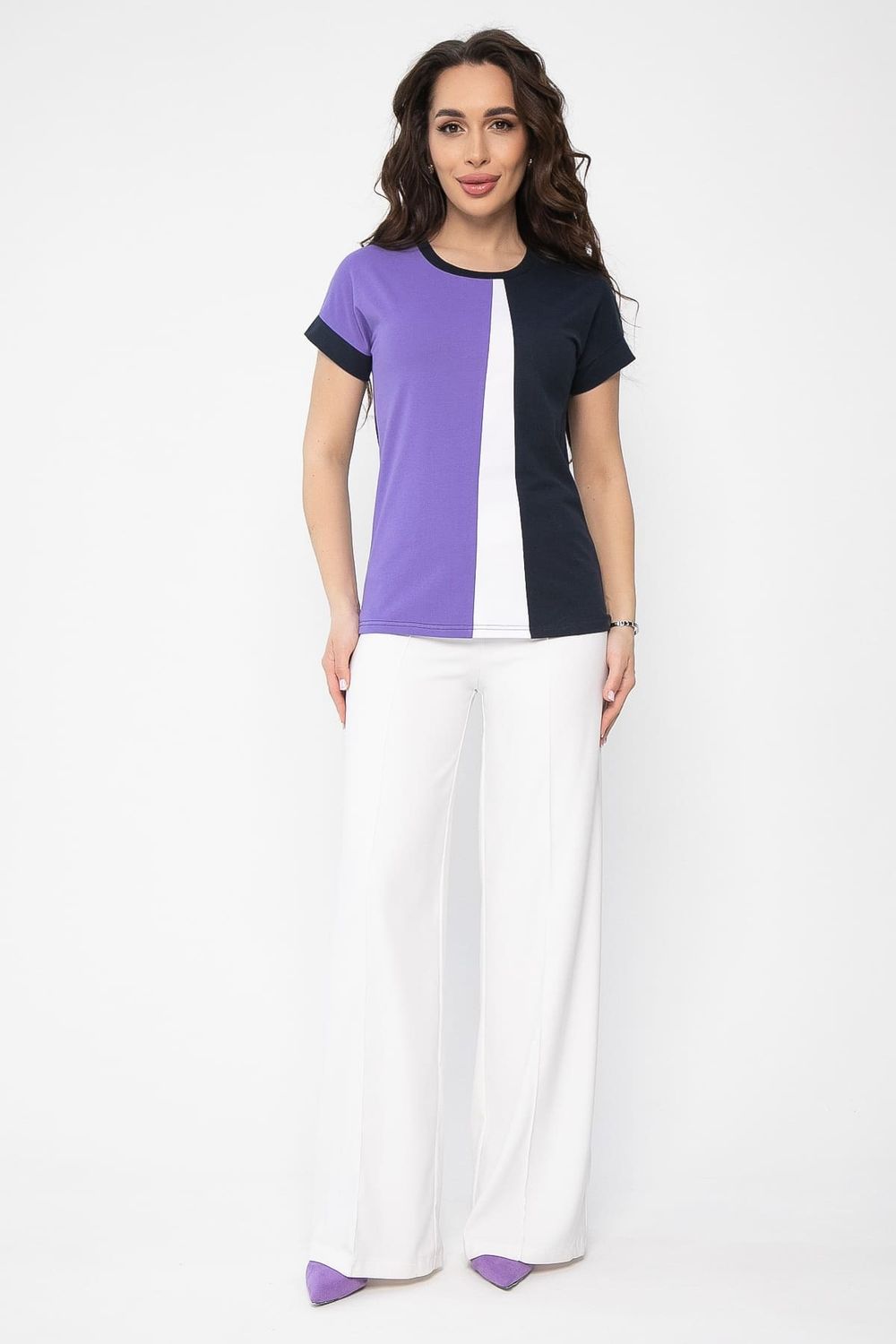 Футболка Техас (синяя) Б13659-50М LT Collection