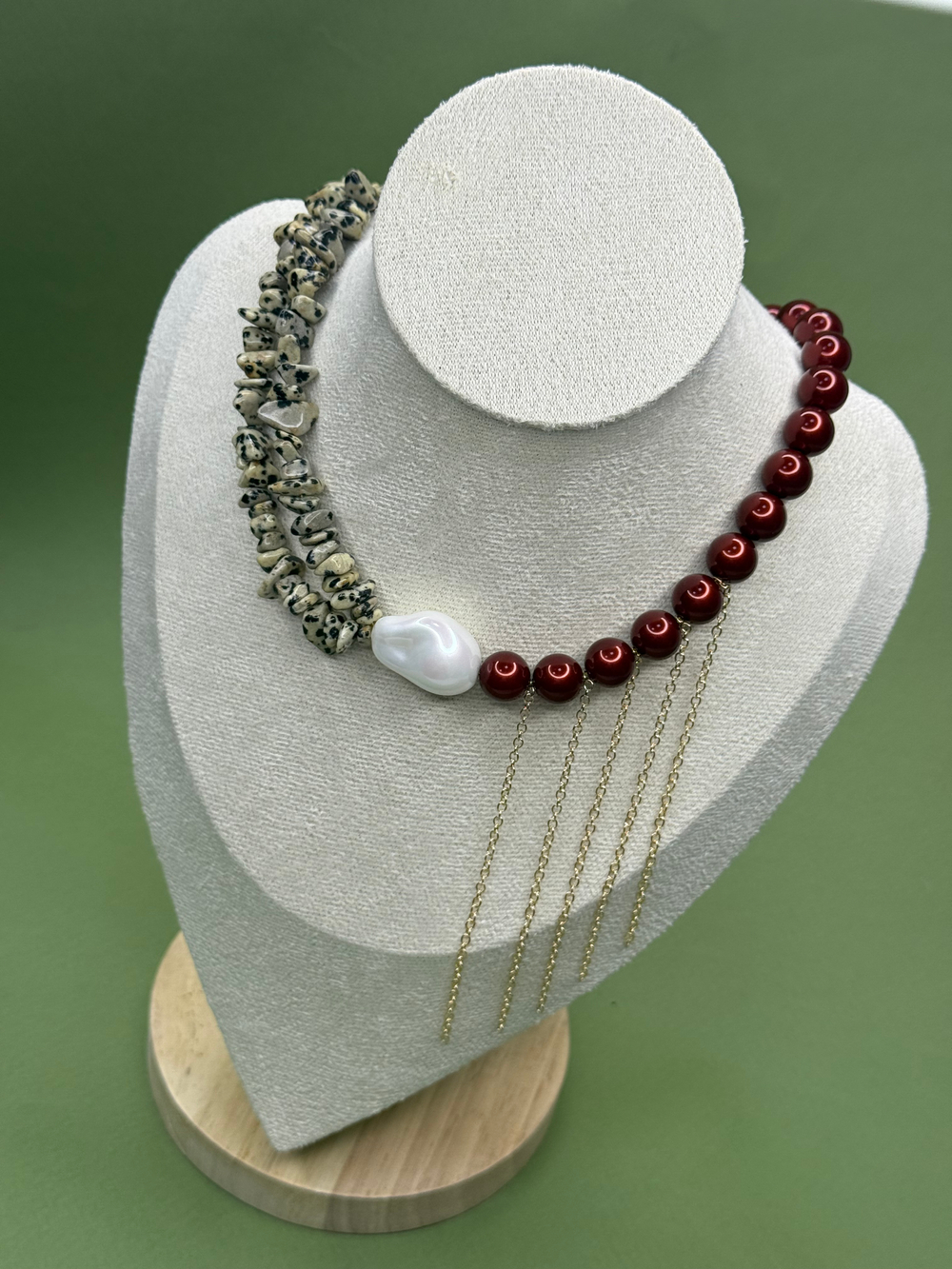 Колье WILD MARSALA