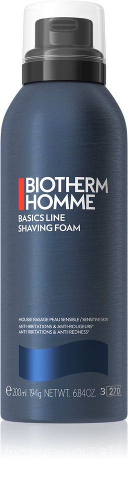 Biotherm Homme Basics Line Пена для бритья для чувствительной кожи