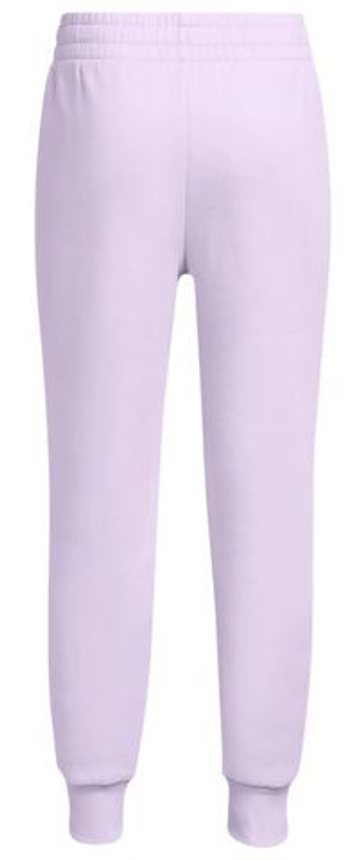 Штаны для девочки теннисные Under Armour Girls UA Rival Fleece - Фиолетовый