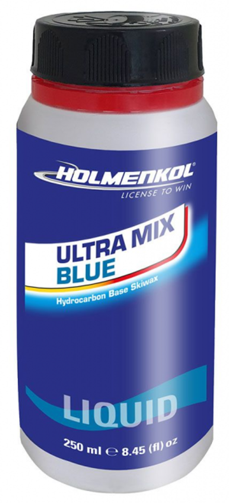Парафин холодный жидкий Holmenkol Ultramix blue liquid  250ml