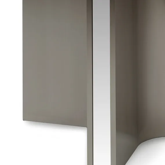 Обеденный стол Helixia Ø120 см, белая керамика