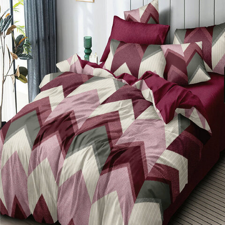 Комплект постельного белья "П37. F-72024", поплин, 100% хлопок, Россия.