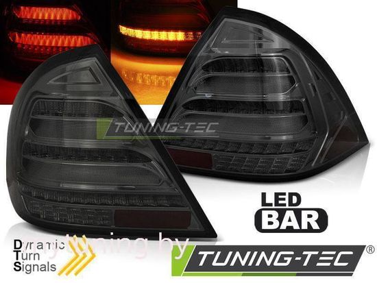 Фонари задние MERCEDES W203 SEDAN 04-07 SMOKE LED BAR