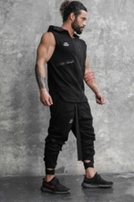 Безрукавка BODY ENGINEERS Atlantis Sleeveless Hoodie Black