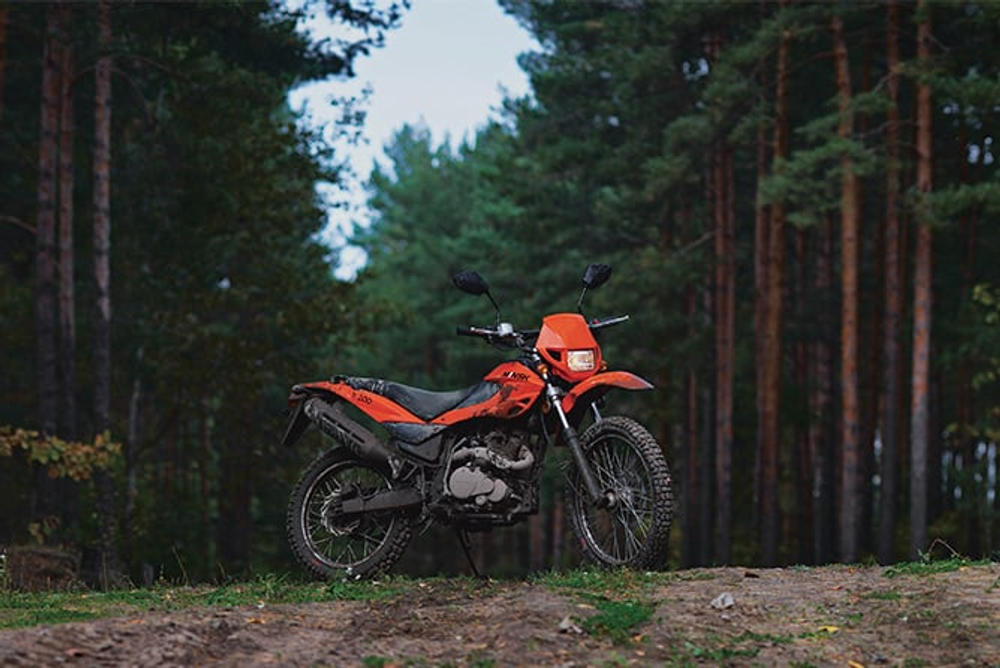 Мотоцикл кроссовый эндуро МИНСК X200