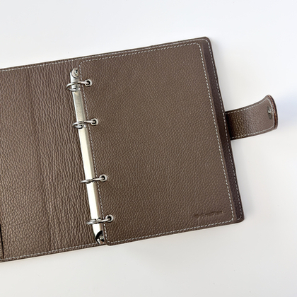 Кожаный форзац (4/2 кольца)