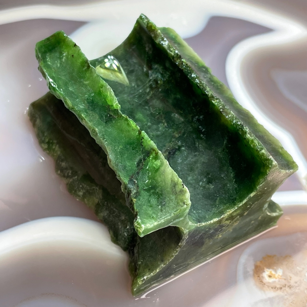 51504  Нефрит Срез 80мм