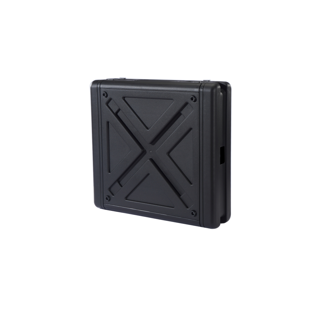 Ударопрочный пластиковый Рэковый кейс 2 юнита KZCASE@RACK2U