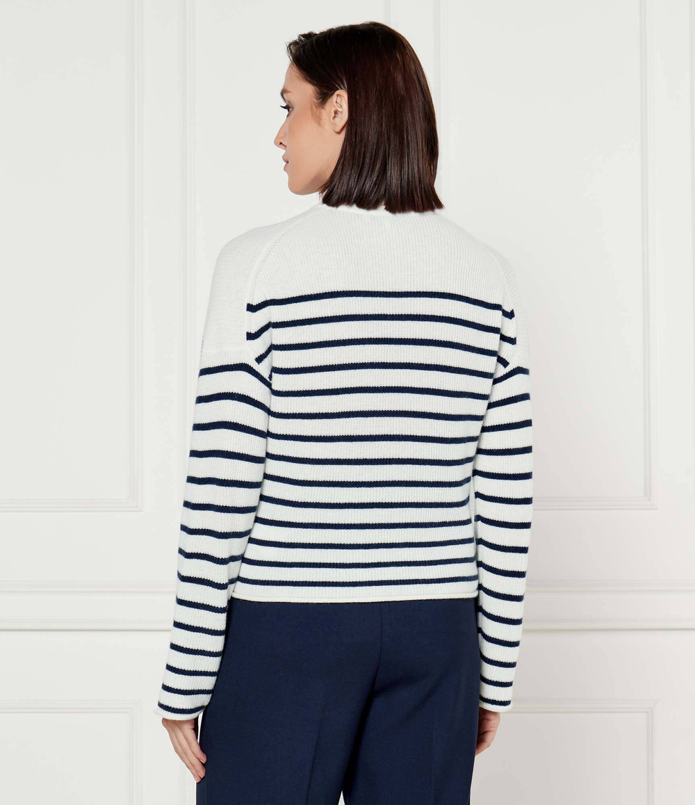 Шерстяной свитер Tommy Hilfiger - белый(WW0WW44981)