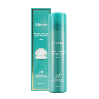 Солнцезащитный спрей с жемчугом JMsolution Marine Luminous Pearl Sun Protection Sun Spray SPF50+ PA+++