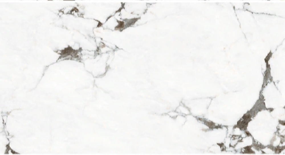 Керамогранит 1200*600*9 белый мрамор полированный (0,72*3) Китай T12605