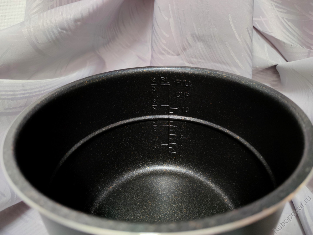 Сменная чаша с металло-керамическим покрытием Maifanitum и паровой пластиной для мультиварки-скороварки на 6 литров