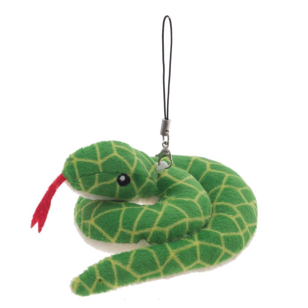 GAEM Игрушка набивная подвесная "Змея", L8,5 W10 H5 см, 7в.