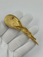 Брошь с синей вставкой Jean Louis Scherrer