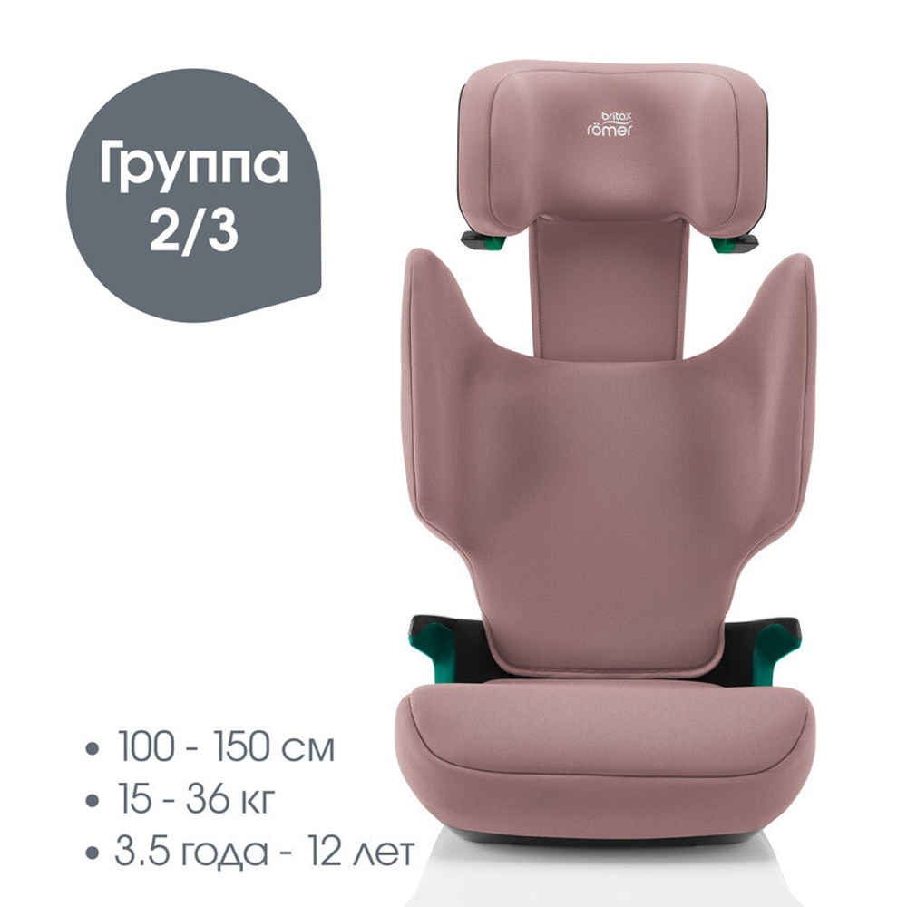 Автокресло Britax Roemer Discovery Plus 2 Dusty Rose