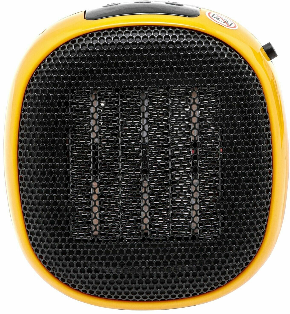 Портативный керамический тепловентилятор Denzel dtfc-700, 3 режима, вентилятор, нагрев 700 вт 96407