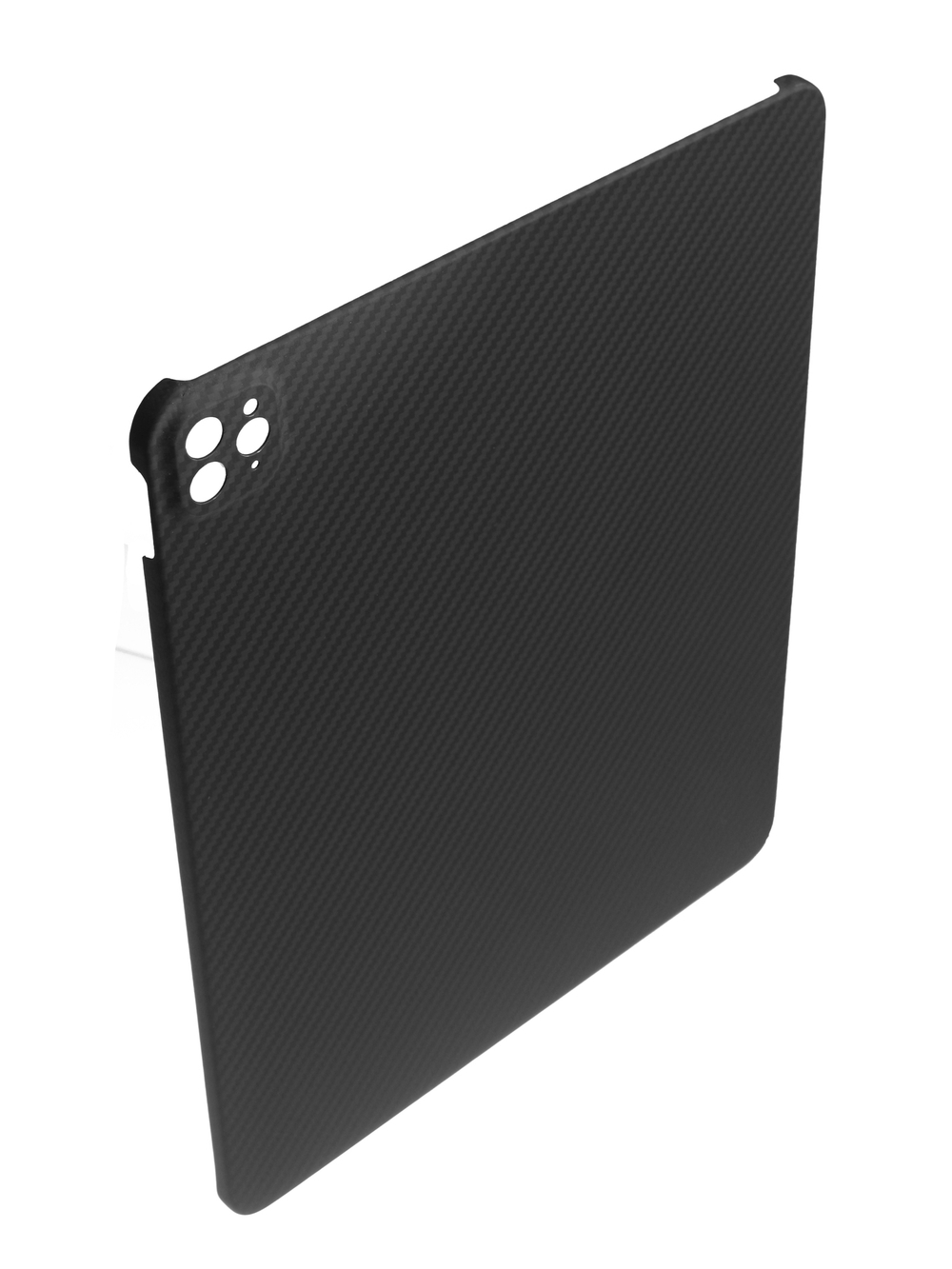 Чехол Сarbon Fiber Case c защитой камеры для iPad Pro 12.9 2020 / 2021