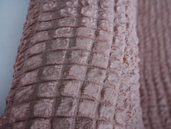 Чехол на трехместный диван без подлокотников Модерн, цвет Пудра