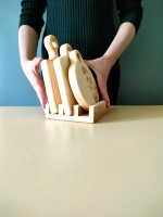 Набор досок разделочных из дерева сервировочных 3 шт.