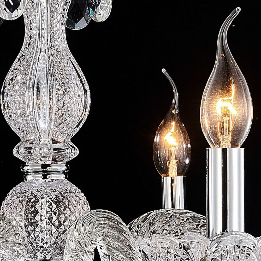 Подвесная люстра ILLUMICO IL2065 IL2065-8PBC-25 ELITE