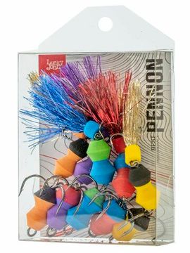 Приманки джиг. LJ PENNON TIPSYWORM MIX2 5шт.