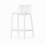 Полубарный стул Bande Bar белый