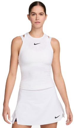 Женский топ теннисный Nike Court Slam Dri-Fit Tennis Tank - белый