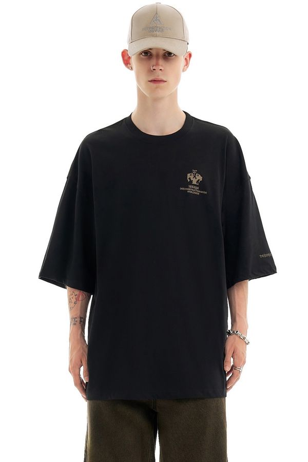 Футболка Fractal черная - фото 3