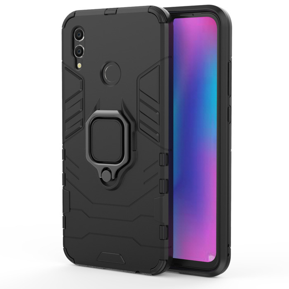 Противоударный чехол с кольцом Panther Case для Huawei Honor 10 Lite / P Smart 2019