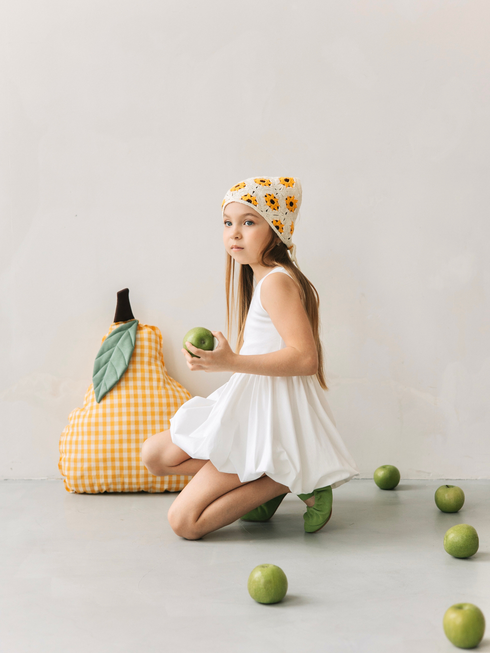 Платье-баллон, Молоко