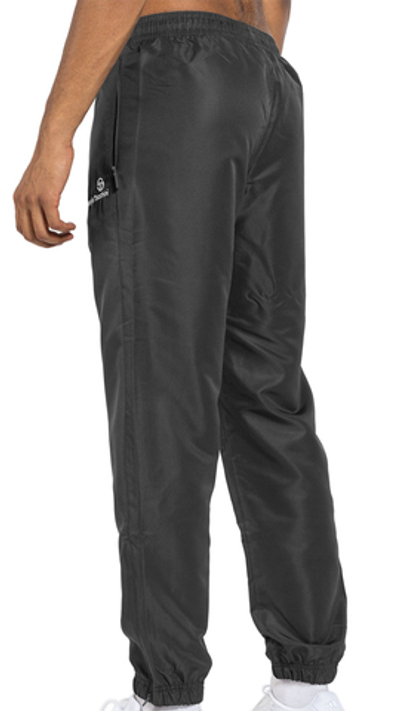 Мужские штаны теннисные Sergio Tacchini Carson Slim Pant - black/white