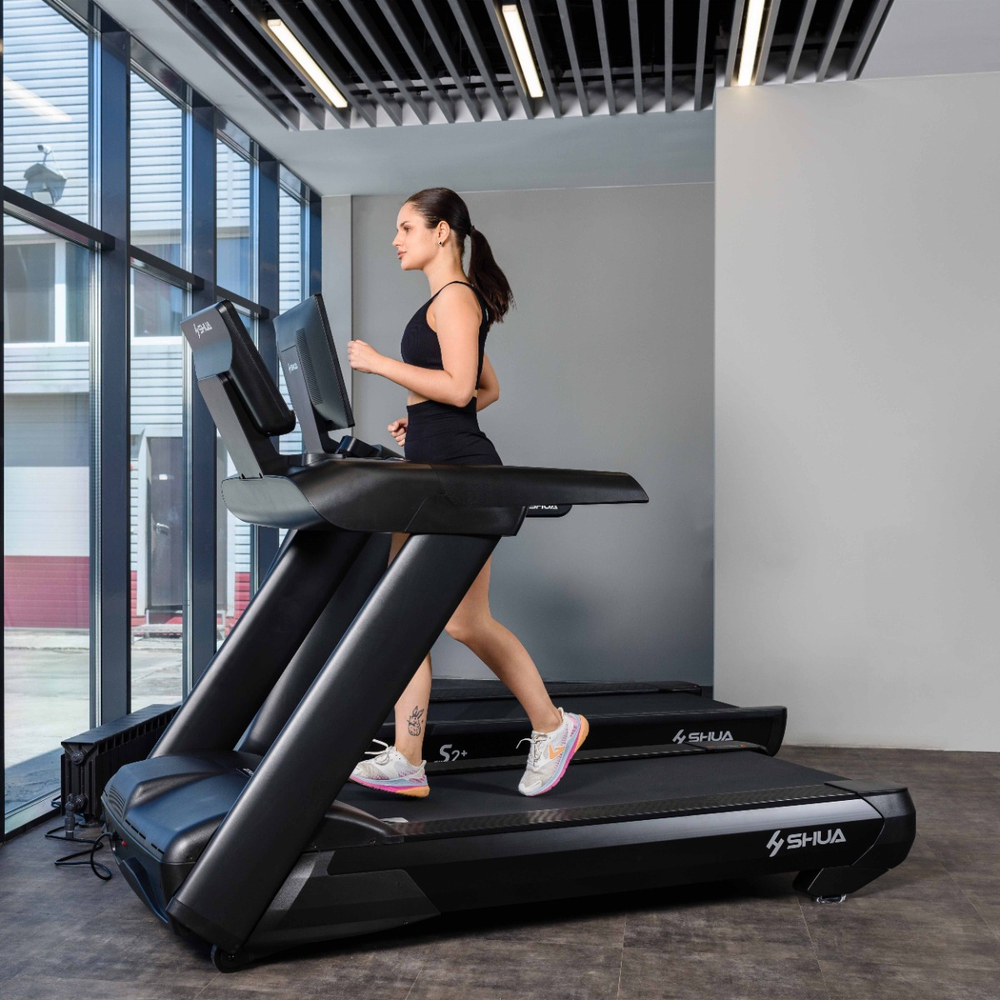 Профессиональная беговая дорожка SHUA SH-T8919T (15,6" экран)