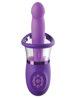 Фиолетовая помпа-вибратор Ultimate Pleasure Pro Plus