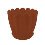 Кашпо "Хризантема" с поддоном 2,1л (терр)