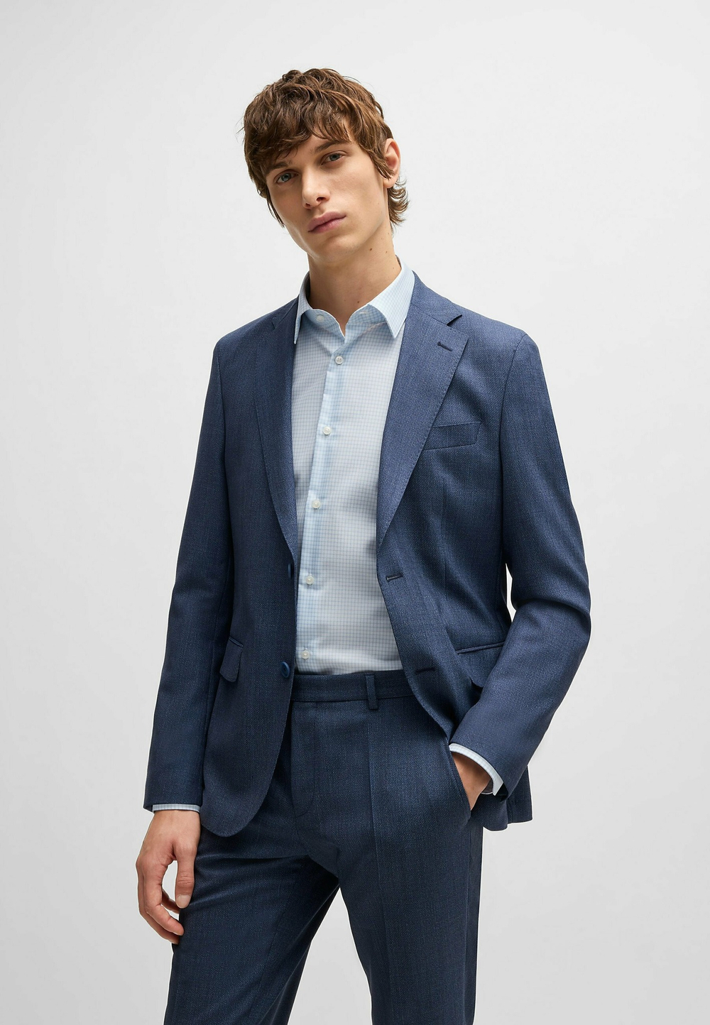 Рубашка мужская BOSS P-HANK-s-kent-C1-222 10268280 01