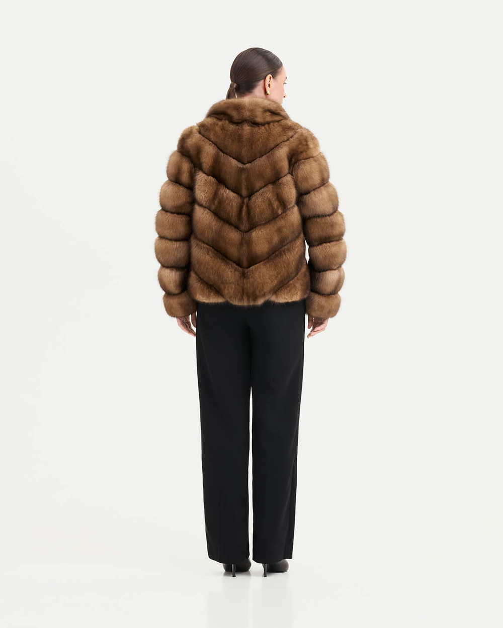 Шуба из меха соболя