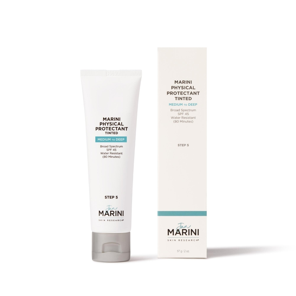 JAN MARINI PHYSICAL PROTECTANT SPF45 (tinted DEEP) Солнцезащитный крем с тональным эффектом с SPF 45
