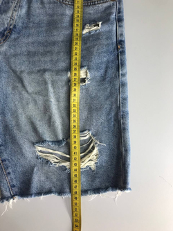 Шорты H&M с порезами, маркировка 32, визуально 38 размер