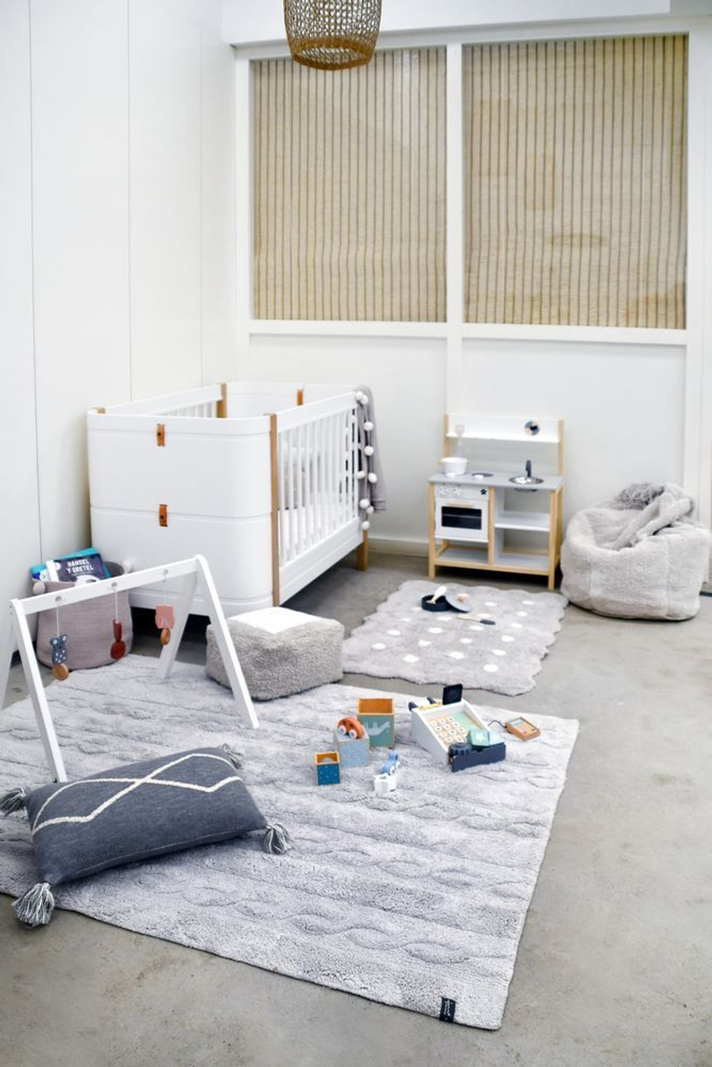 Ковер Lorena Canals Mini Biscuit Pearl Grey (70 x 100 см)