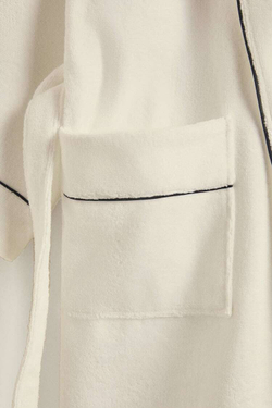 ZARA HOME ХАЛАТ ИЗ ХЛОПКА,  БЕЛЫЙ