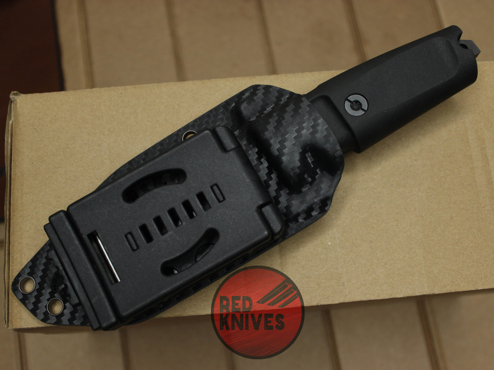 Нож Extrema Ratio Fulcrum C - черная рукоять, клинок черный камо